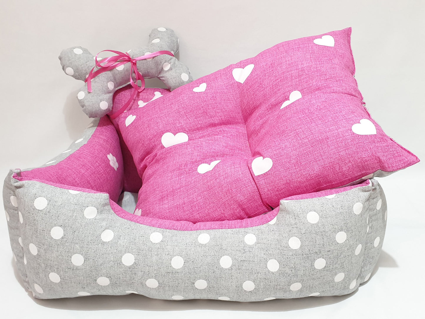 Grispoisfu personalisiertes weiches Hundebett