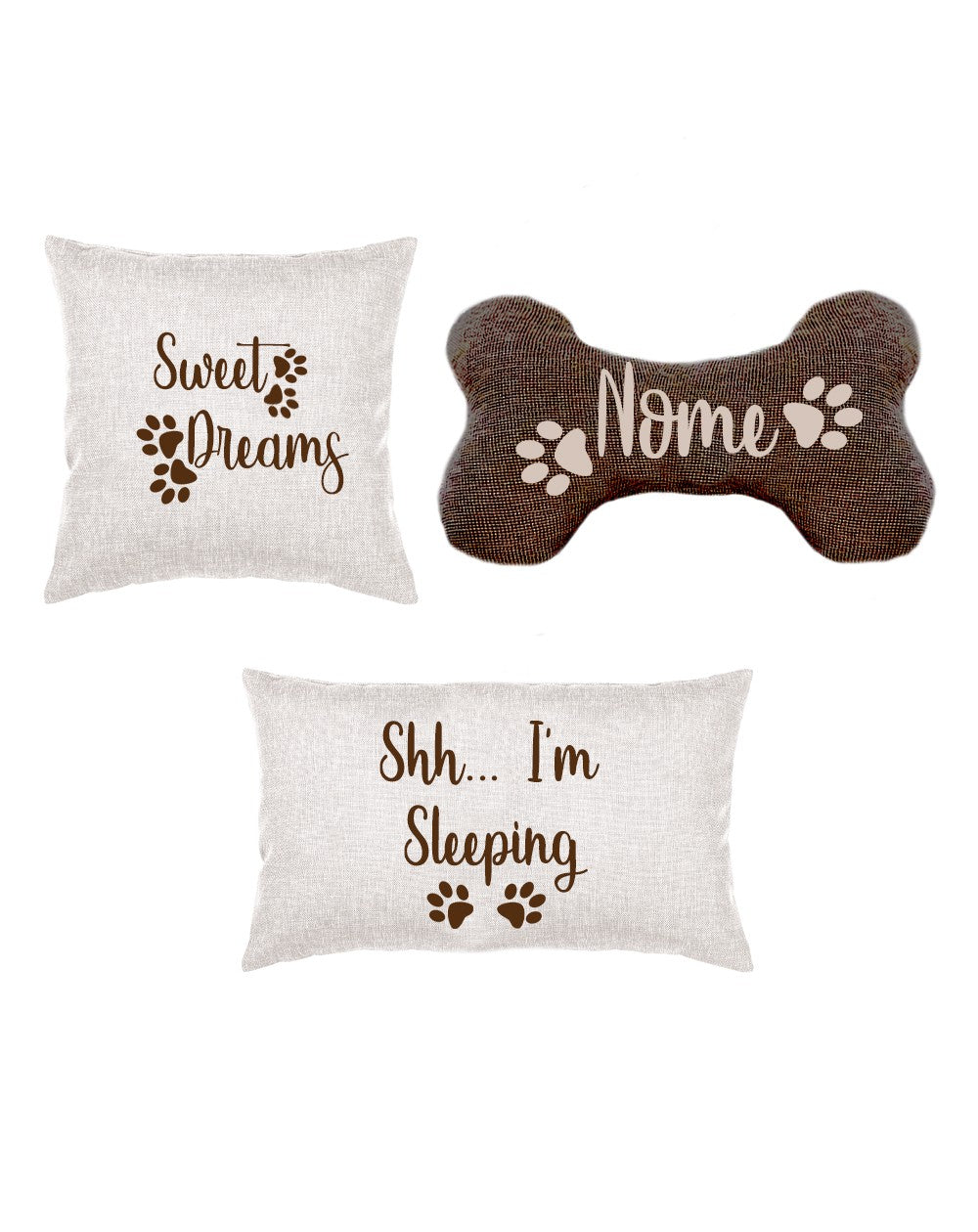 Set Cuscini personalizzati per cuccia cane Sweet