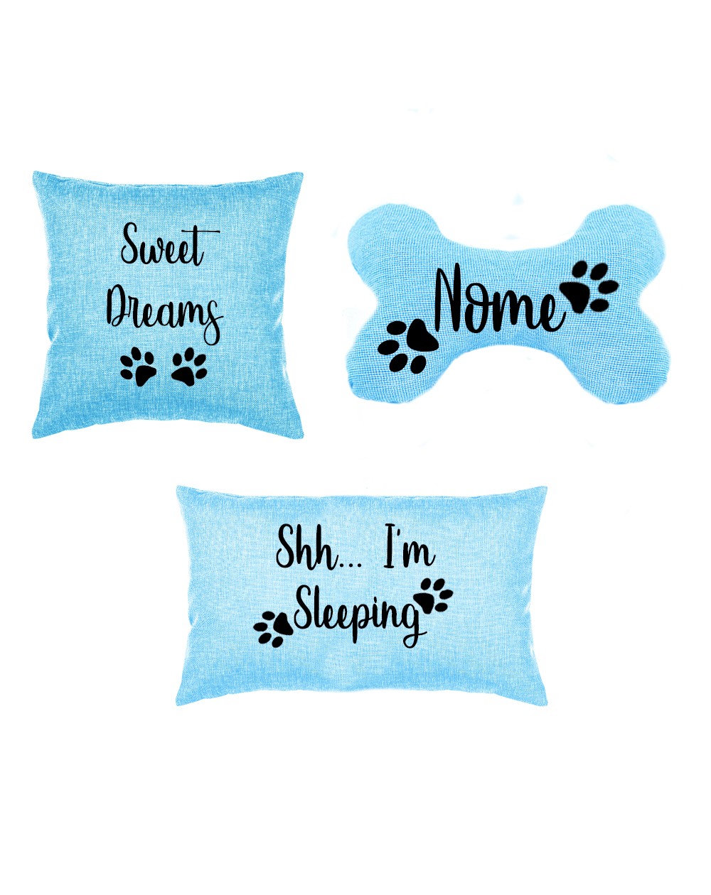 Set Cuscini personalizzati per cuccia cane Sweet