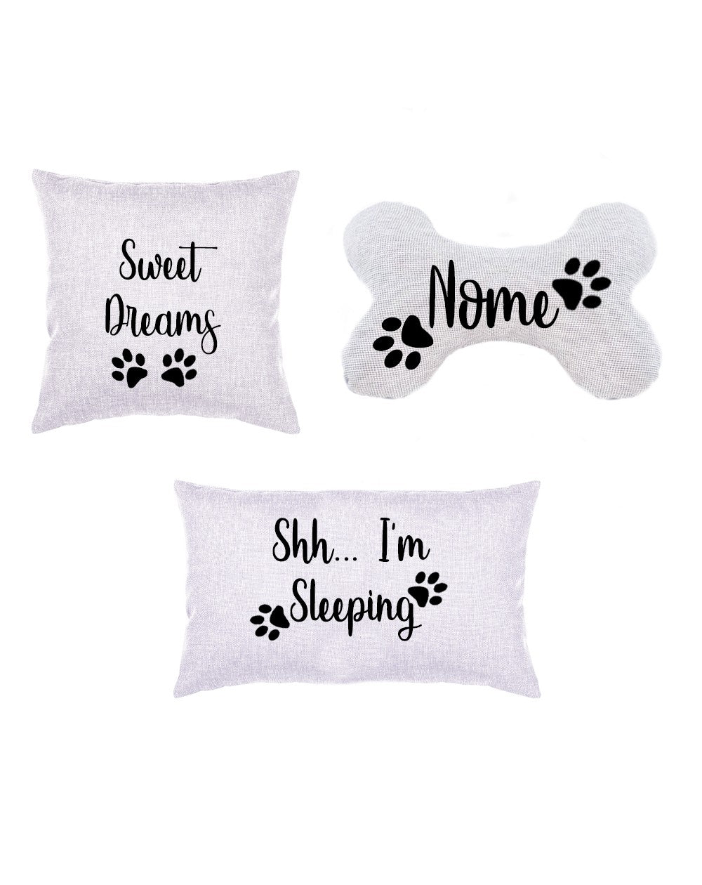 Set Cuscini personalizzati per cuccia cane Sweet