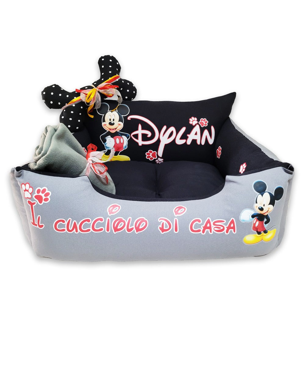 Cuccia personalizzata per cane Disney Topolino