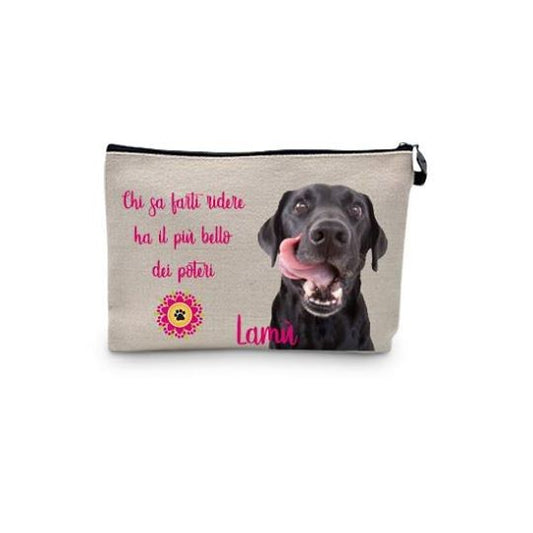 Personalisierte Clutch mit Hund