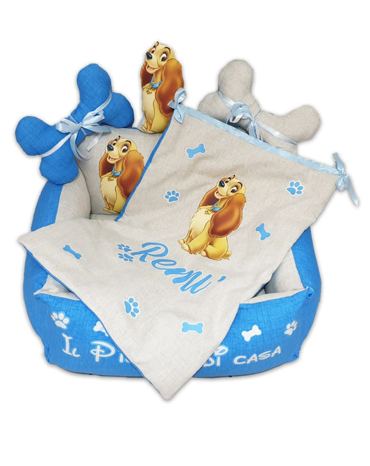 Cuccia personalizzata per cane Disney Lilli