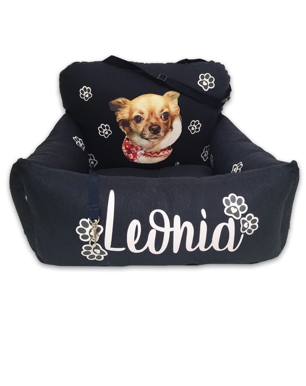 Seggiolino auto per cani personalizzato Blackbeg