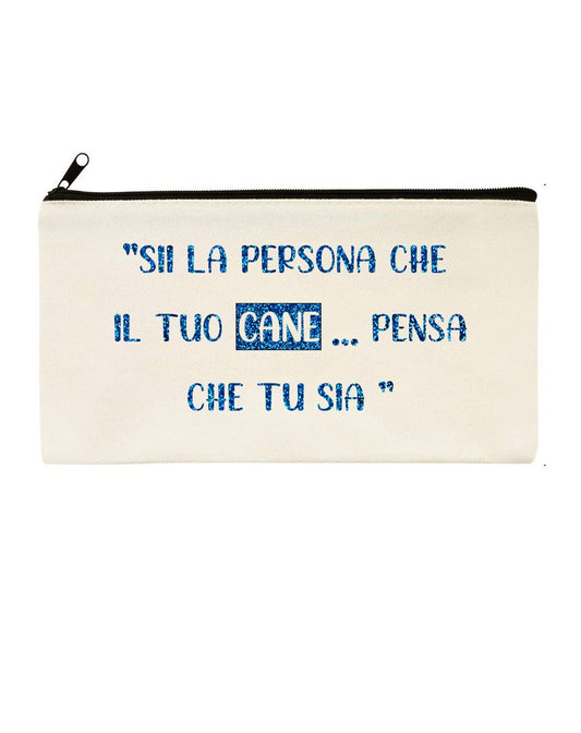 Personalisierte Clutch mit Spruch