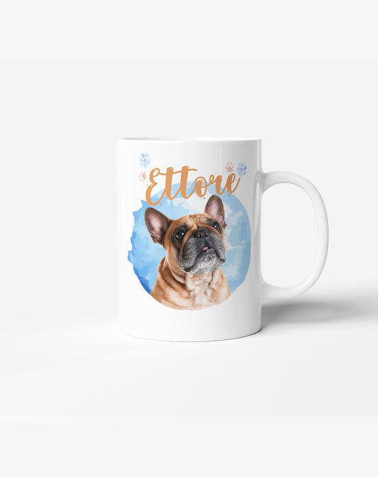 Tazza personalizzata Foto Cane Color