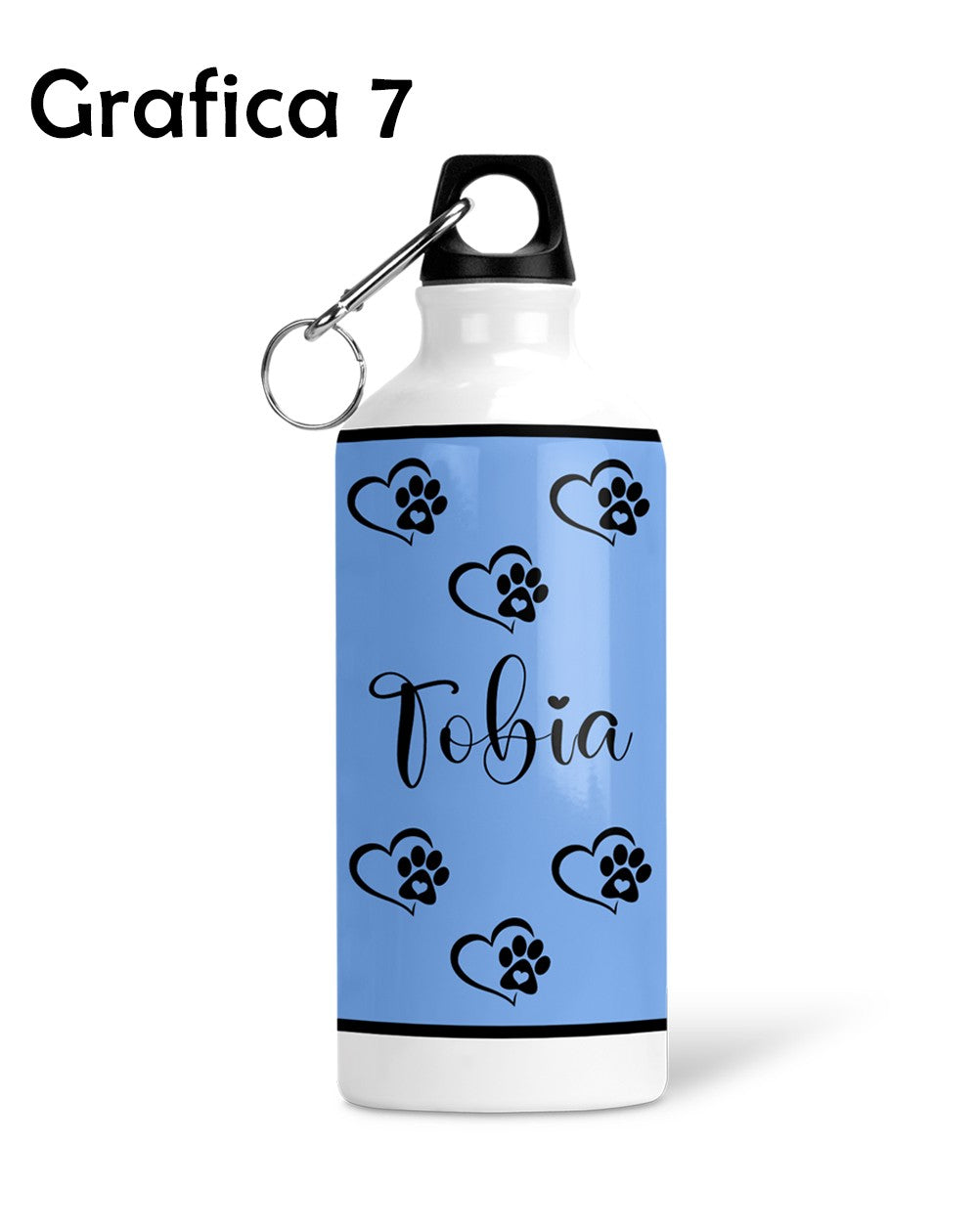 Personalisierte Wasserflasche mit Namen