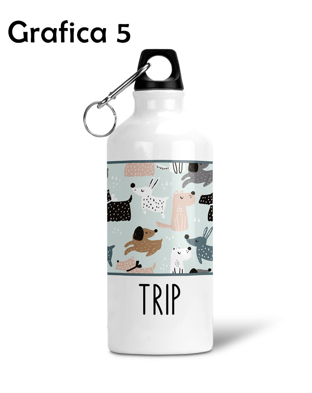 Personalisierte Wasserflasche mit Namen