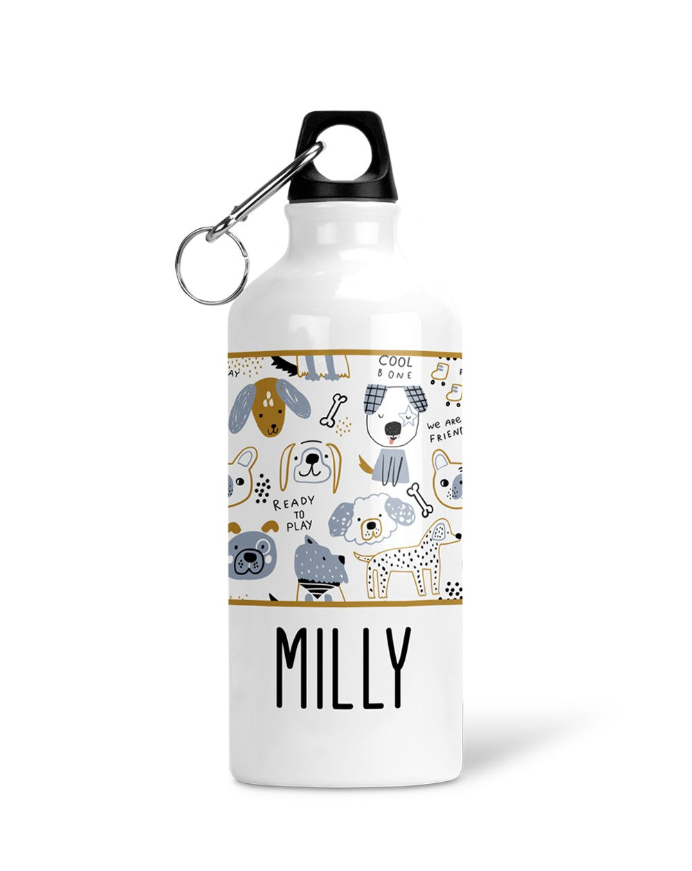 Personalisierte Wasserflasche mit Namen