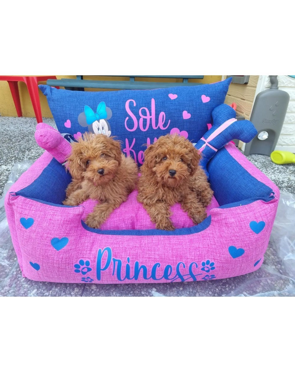 Cuccia personalizzata per cane MinnieChic