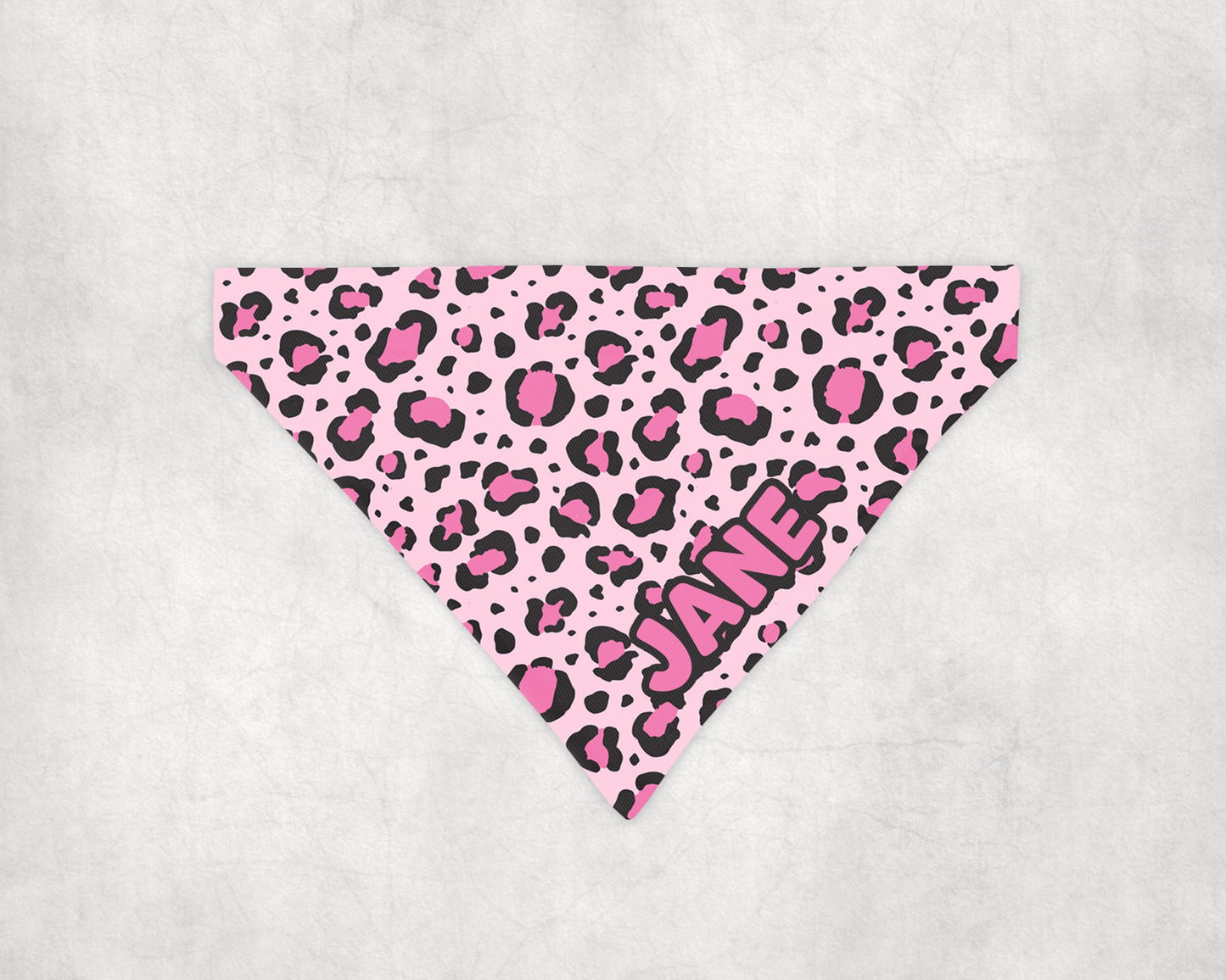 Bandana per Cani personalizzata Leopardata