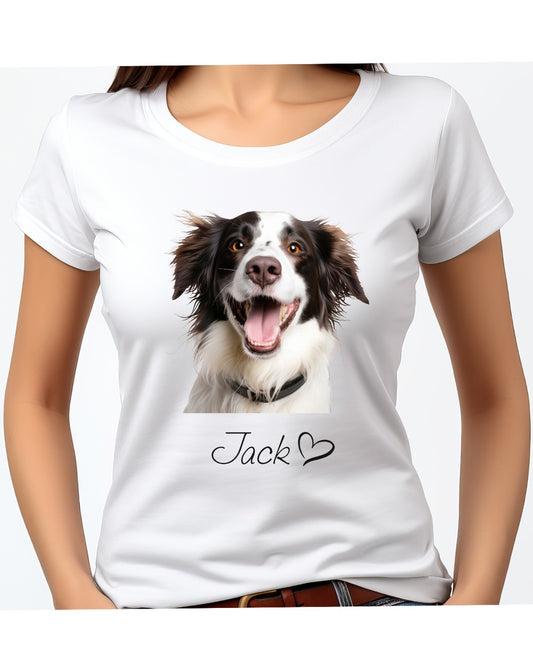 T-shirt personalizzata con foto del tuo cane