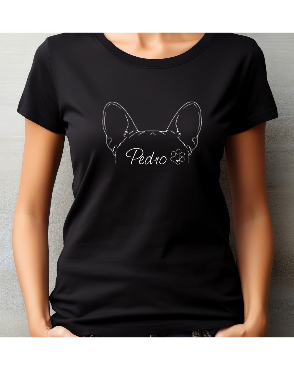 T-shirt personalizzata Dog Ears