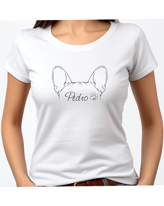 T-shirt personalizzata Dog Ears