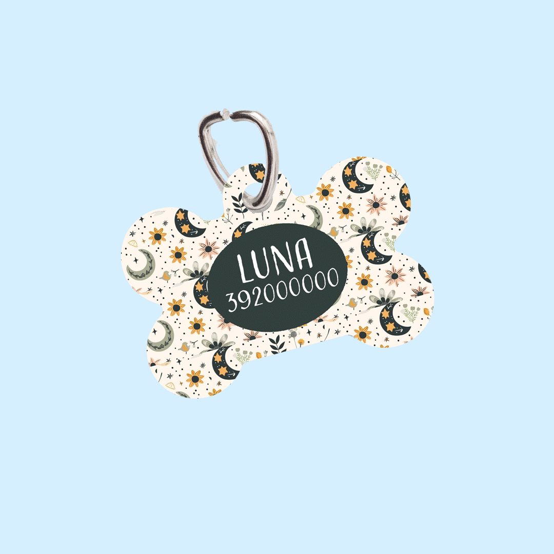 Personalized ID Tag - Lunette